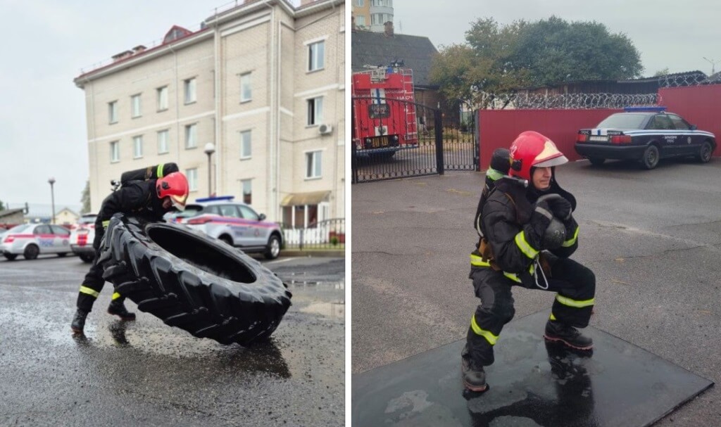 Чемпионат по функциональному пожарному многоборью Барановичи